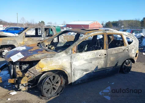 2014 Honda Cr-V Ex-L z USA, uszkodzony, nr VIN 5J6RM4H70EL044312